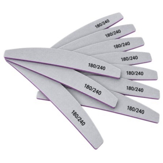 Moon Vijl Wit/Paars - Molly Nails - Pak 10st - 180/240Grit Moon Vijl Wit/Paars - Molly Nails - Pak 10st - 180/240Grit