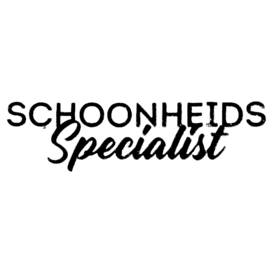 Schort met opdruk - Schoonheidsspecialist - Optie A