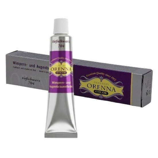 Orenna Wimper - Wenkbrauwverf 20ml Nr.704 - Zwart