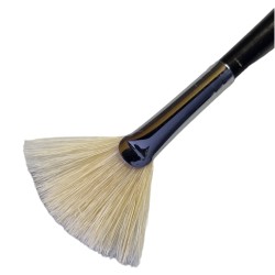 Lichaams Waaier Kwast Lange steel - Maat 10