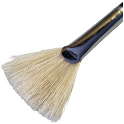 Lichaams Waaier Kwast Lange steel - Maat 8