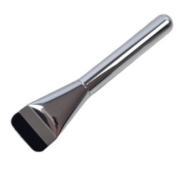 Foundation Brush Flat - Foundation Make-up Borstel - Platte Borstel voor vloeibare make-up: HA-39 Zilver Foundation Brush Flat - Foundation Make-up Borstel - Platte Borstel voor vloeibare make-up: HA-39 Zilver