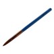 Acryl penseel in koker - Blauw - No: 10