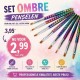 Ombre Penselen Set 8-delig Ombre Penselen Set 8-delig