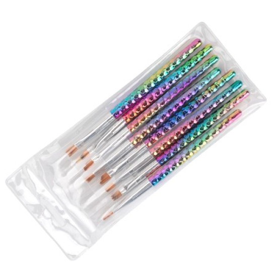 Ombre Penselen Set 8-delig