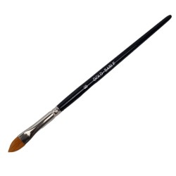 Nagelpenseel platte kat tong vorm 169909 No.8