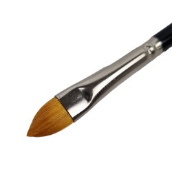 Nagelpenseel platte kat tong vorm 169909 No.8