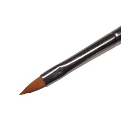 Nagelpenseel plat kattetong synthetisch 199909 No. 4