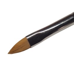 Nagelpenseel plat kattetong synthetisch 199909 No. 6
