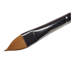 Nagelpenseel plat kattetong synthetisch 199909 No. 8