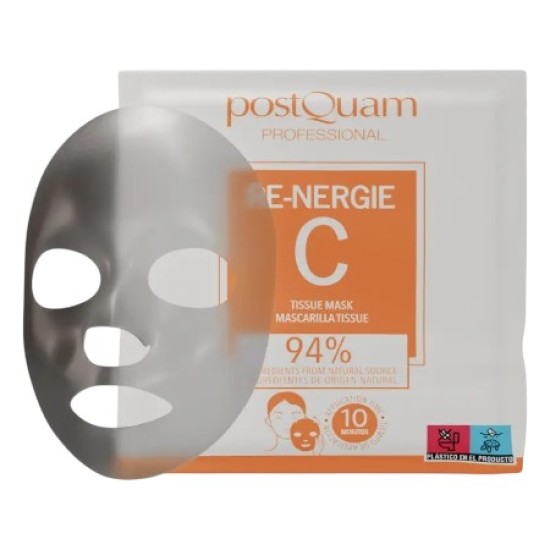 Vitamine C Vliesmasker - PostQuam