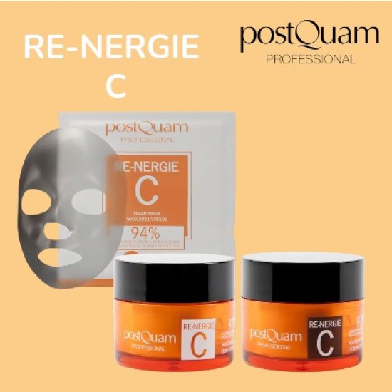 Re-Nergie Vitamine C Nachtcrème - Re-Nergie Vitamine C Night Cream - PostQuam - 50ml Re-Nergie Vitamine C Nachtcrème - Re-Nergie Vitamine C Night Cream - PostQuam - 50ml