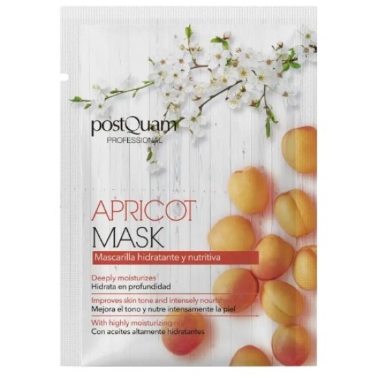 Gezichtsmasker Aprikozen PostQuam - Facial mask Apricot  - 10ML