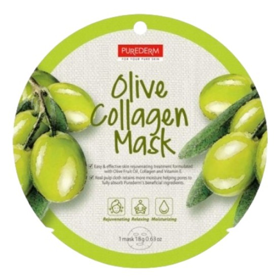 Olijf Collageen vliesmasker Purederm