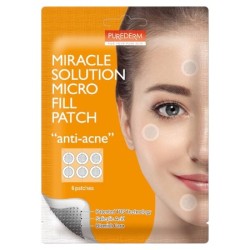 Miracle Solution Micro Fill Patch - Anti Acne - 6 Patches - Purederm pad voor acne 6st