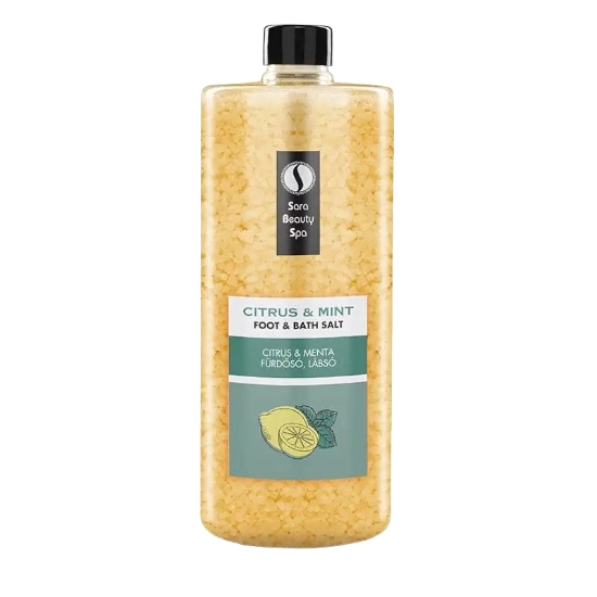 Sara Beauty Spa Refreshing bath&foot salt with citrus and mint 1320 gr