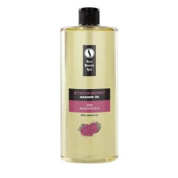 Sara Beauty Spa Massage olie Strawberry (argan) 1000ml Sara Beauty Spa Massage olie Strawberry (argan) 1000ml