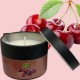 Massage Candle - Hot Massage Oil - Massage Kaars in blik - 40g: Cherry Massage Candle - Hot Massage Oil - Massage Kaars in blik - 40g: Cherry