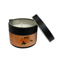 Massage Candle - Hot Massage Oil - Massage Kaars in blik - 40g: Orange