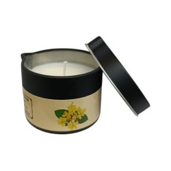 Massage Candle - Hot Massage Oil - Massage Kaars in blik - 40g: Osmanthus