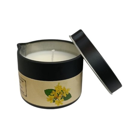 Massage Candle - Hot Massage Oil - Massage Kaars in blik - 40g: Osmanthus
