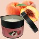 Massage Candle - Hot Massage Oil - Massage Kaars in blik - 40g: Peach Massage Candle - Hot Massage Oil - Massage Kaars in blik - 40g: Peach