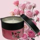Massage Candle - Hot Massage Oil - Massage Kaars in blik - 40g: Rose Massage Candle - Hot Massage Oil - Massage Kaars in blik - 40g: Rose