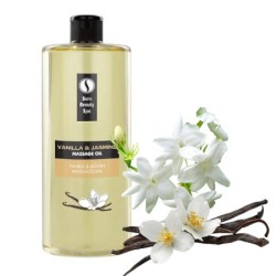 Sara Beauty Spa Vanille & Jasmin massage olie 1000ml