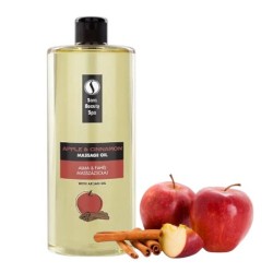 Sara Beauty Spa Massage Olie - Apple & Cinnamon (Argan) 1000ml