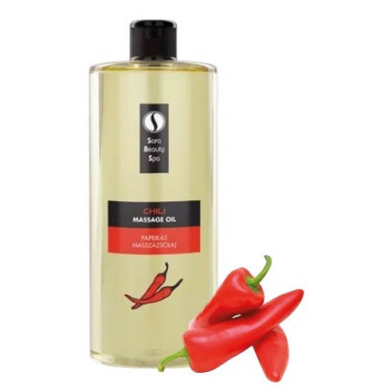Sara Beauty Spa Massage Olie - Chili 1000ml Sara Beauty Spa Massage Olie - Chili 1000ml