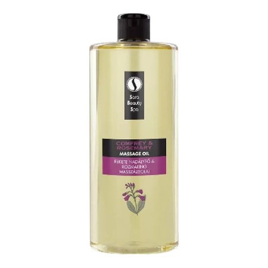 Sara Beauty Spa Massage Olie - Comfrey & Rosemary 1000 ML Sara Beauty Spa Massage Olie - Comfrey & Rosemary 1000 ML