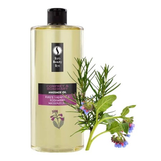 Sara Beauty Spa Massage Olie - Comfrey & Rosemary 1000 ML Sara Beauty Spa Massage Olie - Comfrey & Rosemary 1000 ML