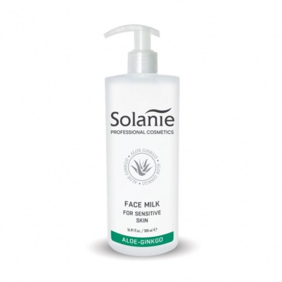 Solanie Face milk for sensitive skin 500ml Solanie Face milk for sensitive skin 500ml