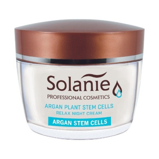 Solanie Argan Stem Cells Relax Night Cream - 50ml Solanie Argan Stem Cells Relax Night Cream - 50ml