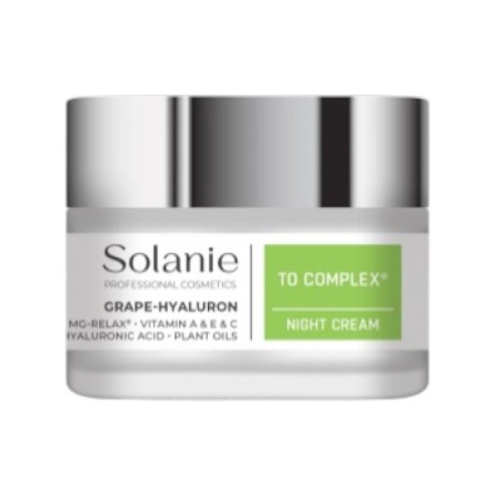 Solanie Grape-Hyaluronic TO Complex nachtcrème - 50ml Solanie Grape-Hyaluronic TO Complex nachtcrème - 50ml