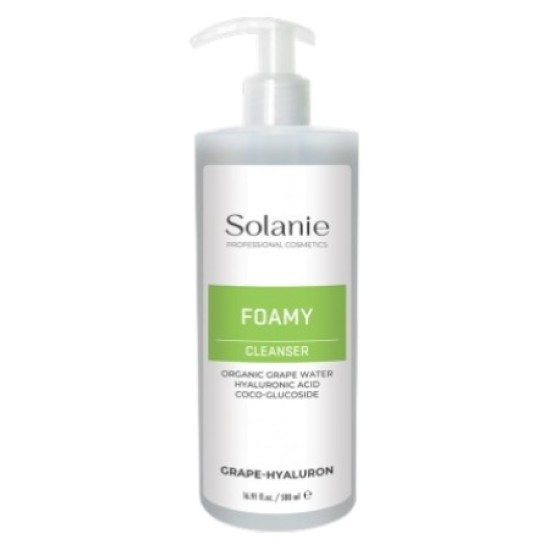 Solanie Grape-Hyaluronic Foamy Cleanser - 500ml