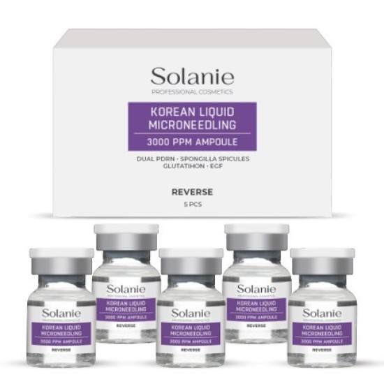 Solanie Reverse Korean Liquid Microneedling - 5 x 5ml