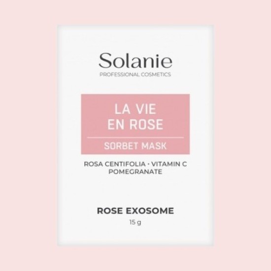 Solanie La Vie En Rose Sorbet Mask - 15g