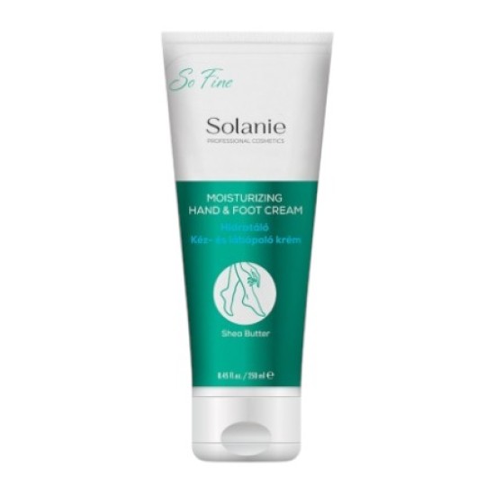 Solanie So Fine Hydraterende Hand- en Voetcrème met Sheaboter - 250ml Solanie So Fine Hydraterende Hand- en Voetcrème met Sheaboter - 250ml