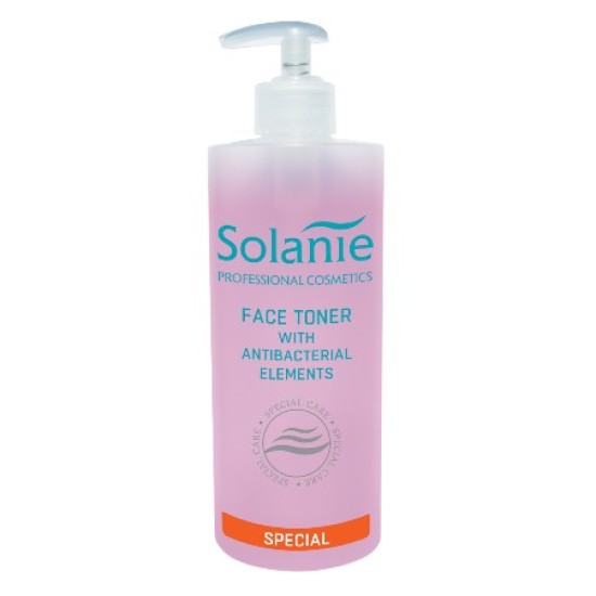 Solanie Face Toner With Antibacterial Elements - 500ml Solanie Face Toner With Antibacterial Elements - 500ml
