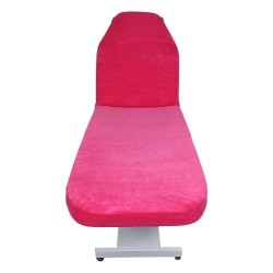 Behandelstoelhoes Velours - Hoes voor behandelstoel Velours - Kleur: Fel-Roze