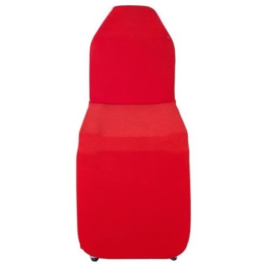 Behandelstoelhoes Velours - Hoes voor behandelstoel Velours - Kleur: Rood