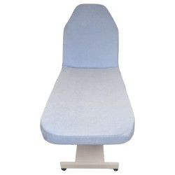 Behandelstoelhoes Velours - Hoes voor behandelstoel Velours - Kleur: Licht-Blauw