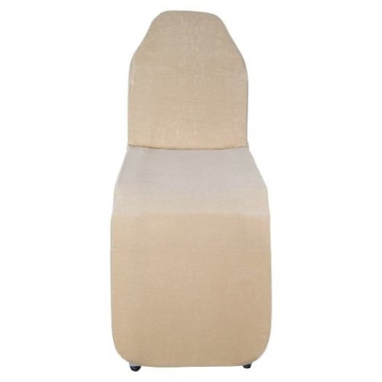 Behandelstoelhoes Velours - Hoes voor behandelstoel Velours - Kleur: Taupe