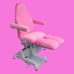 Pedicure Stoelhoes - Stoelhoes Pedicure behandelstoel - Velours - Kleur: Roze