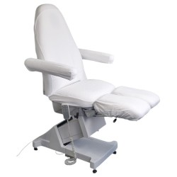 Pedicure Stoelhoes - Stoelhoes Pedicure behandelstoel - Velours - Kleur: Wit