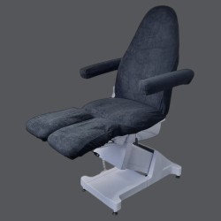 Pedicure Stoelhoes - Stoelhoes Pedicure behandelstoel - Badstof - Kleur: Zwart