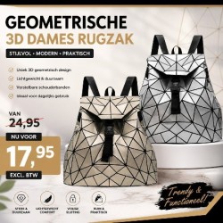Geometrische - 3D Dames Rugzak 
