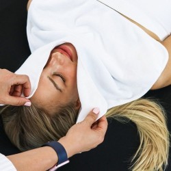 3 stuks Kompresdoek de luxe 60 x 30 cm wit