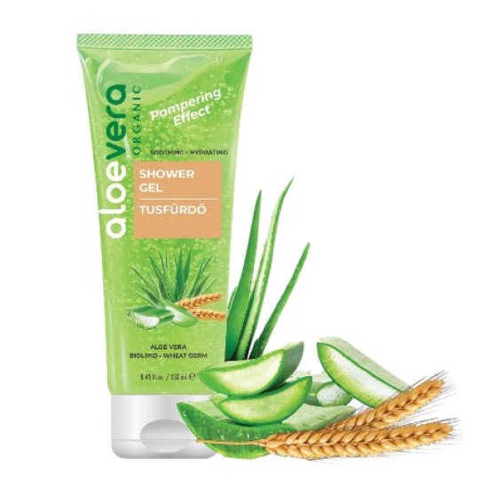 Aloë Vera Biologische Shower Gel - Pampering Effect - 250ml